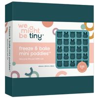  We Might Be Tiny Silicone Mini Snack Mould With Lid - Blue Dusk